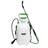 ANSIO® Gartensprüher, 5 Liter, Drucksprüher, Pumpwirkung, Unkrautvernichter, Wasserpumpe, ideal...