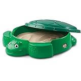 Little Tikes Schildkröte Sandkasten für den Garten. Sicheres & tragbares Sommerspielzeug,...