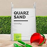 Quarzsand - Spielsand weiß, in sehr feiner Körnung, der Standard für Sandkasten, kostenlose...