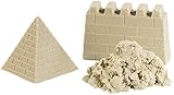 Playtastic Knetsand: Kinetischer Sand grob, 1 kg (Modelliersand, Modelliersand für Kinder,...